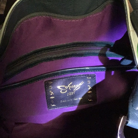 Sharif Hand Painted Leather Bag - Picture 8 of 9